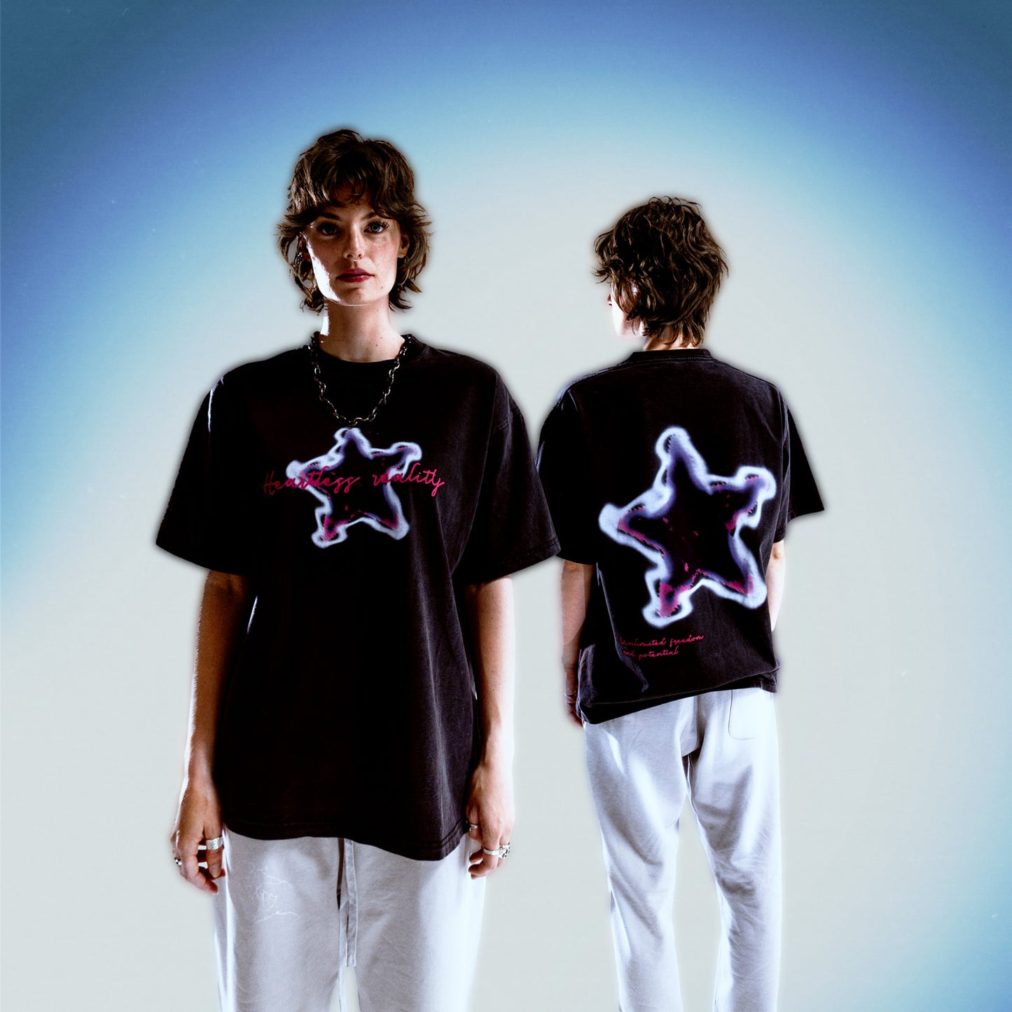 Stellar Burnout T-Shirt (Black)