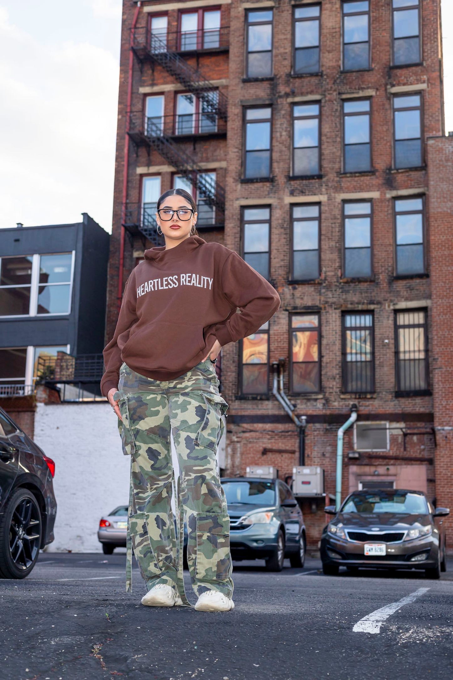 Infinite Link High Neck Hoodie